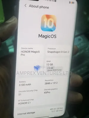 Honor Magic5 Pro 512 GB Black