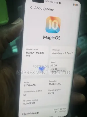 Honor Magic5 Pro 512 GB Black