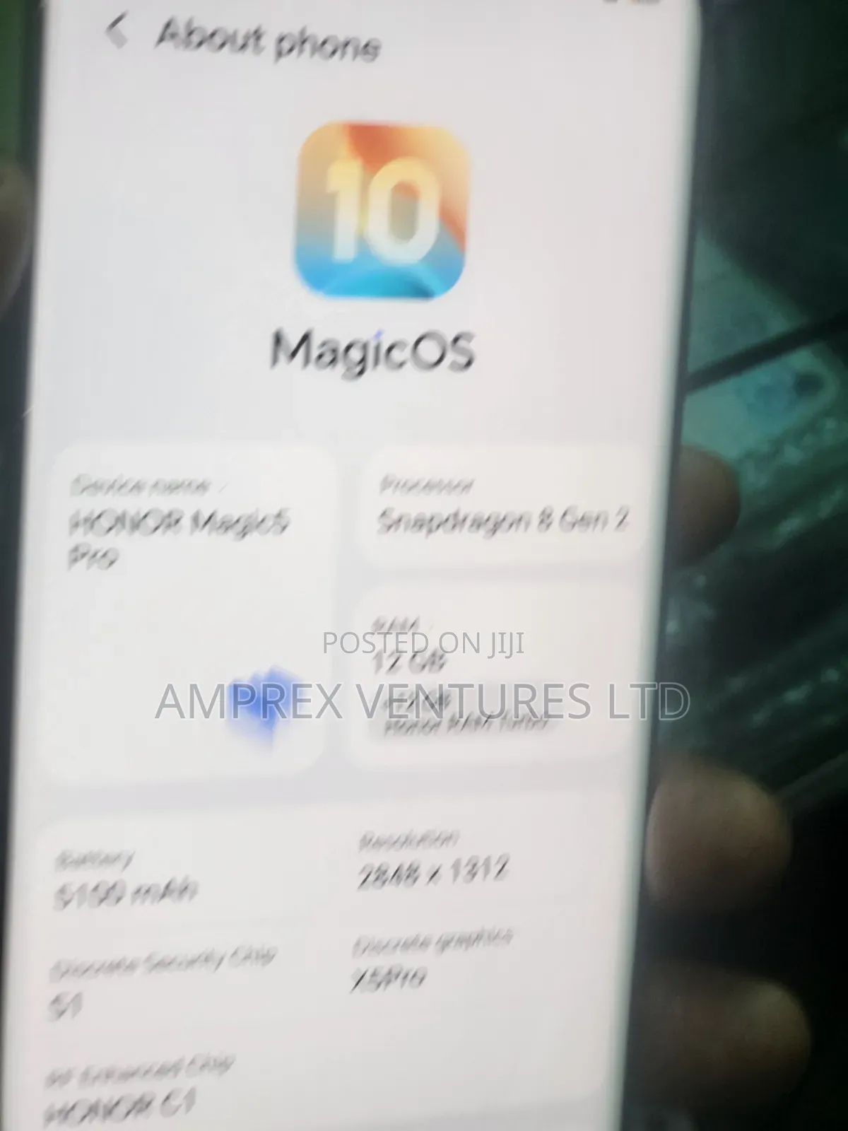 Honor Magic5 Pro 512 GB Black