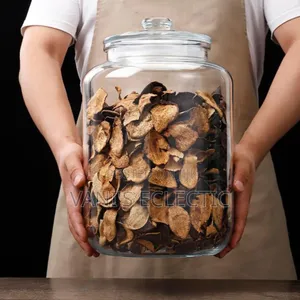 Heavy Duty 27L Glass Storage Display Jar With Lid
