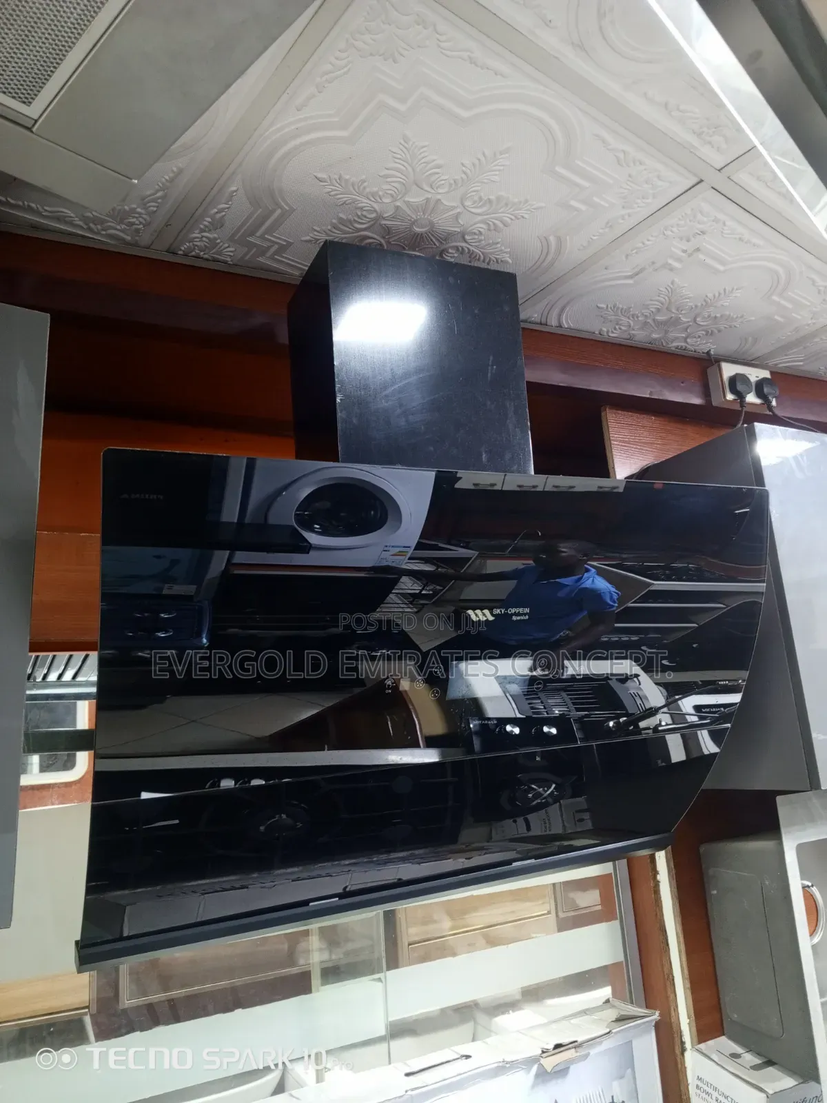 Plasma Range Hood Hand Wave or Soft Touch Control