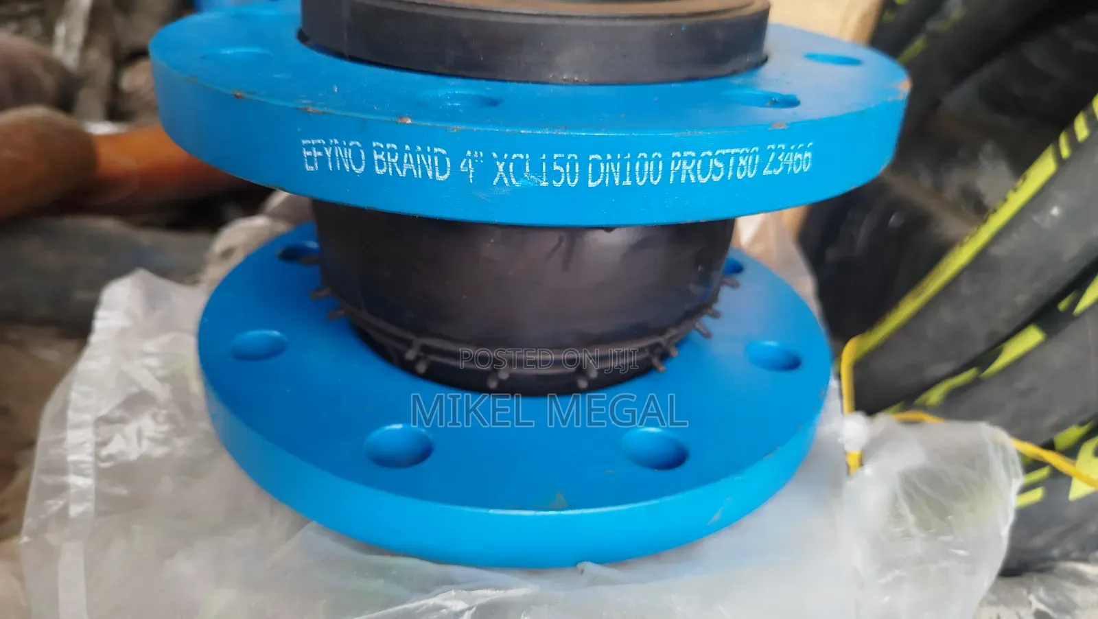 4" Cl 150 Rubber Expansion Joint