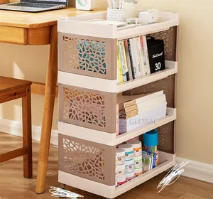 4 Layers Multipurpose Thickened Plastic Storage Rack