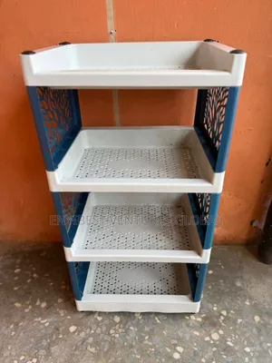 4 Layers Multipurpose Thickened Plastic Storage Rack
