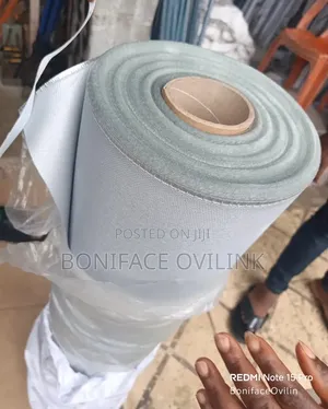 Coated Fire Blanket 1Meter H/0.8mm T/50m L(Silicone, PU,Graphite)