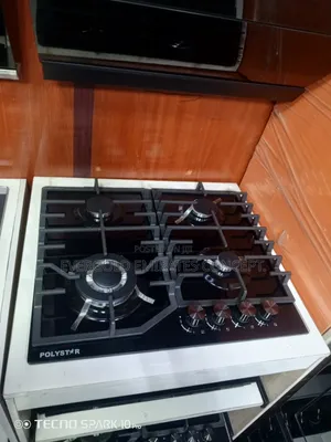 Built in 4 Burner Gas Cooker Hob