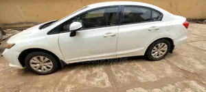Honda Civic LX Sedan Automatic 2012 White