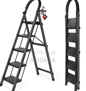 5-Step Ladder Design for Extra Reach