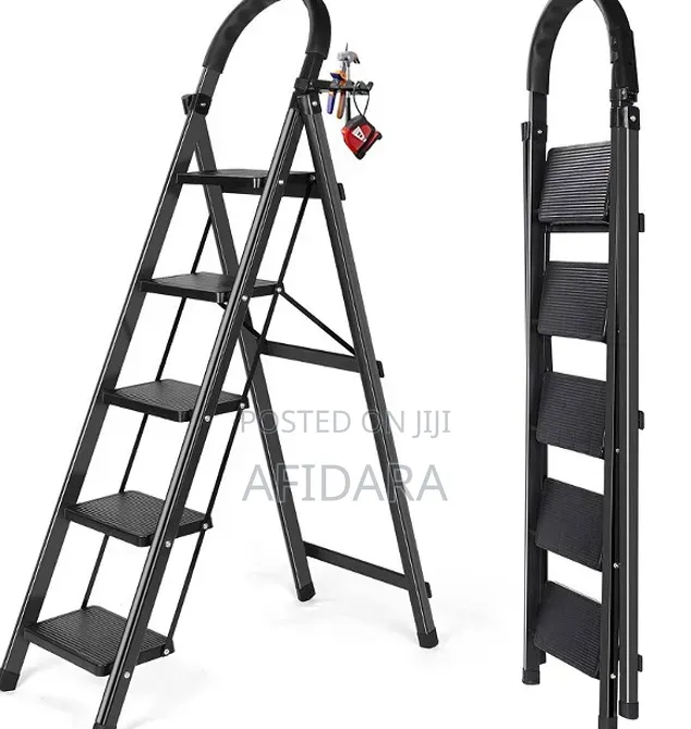 5-Step Ladder Design for Extra Reach