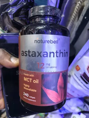 NatureBell Astaxanthin 12mg,240Softgel Supports Eye,Skin,Cell Health