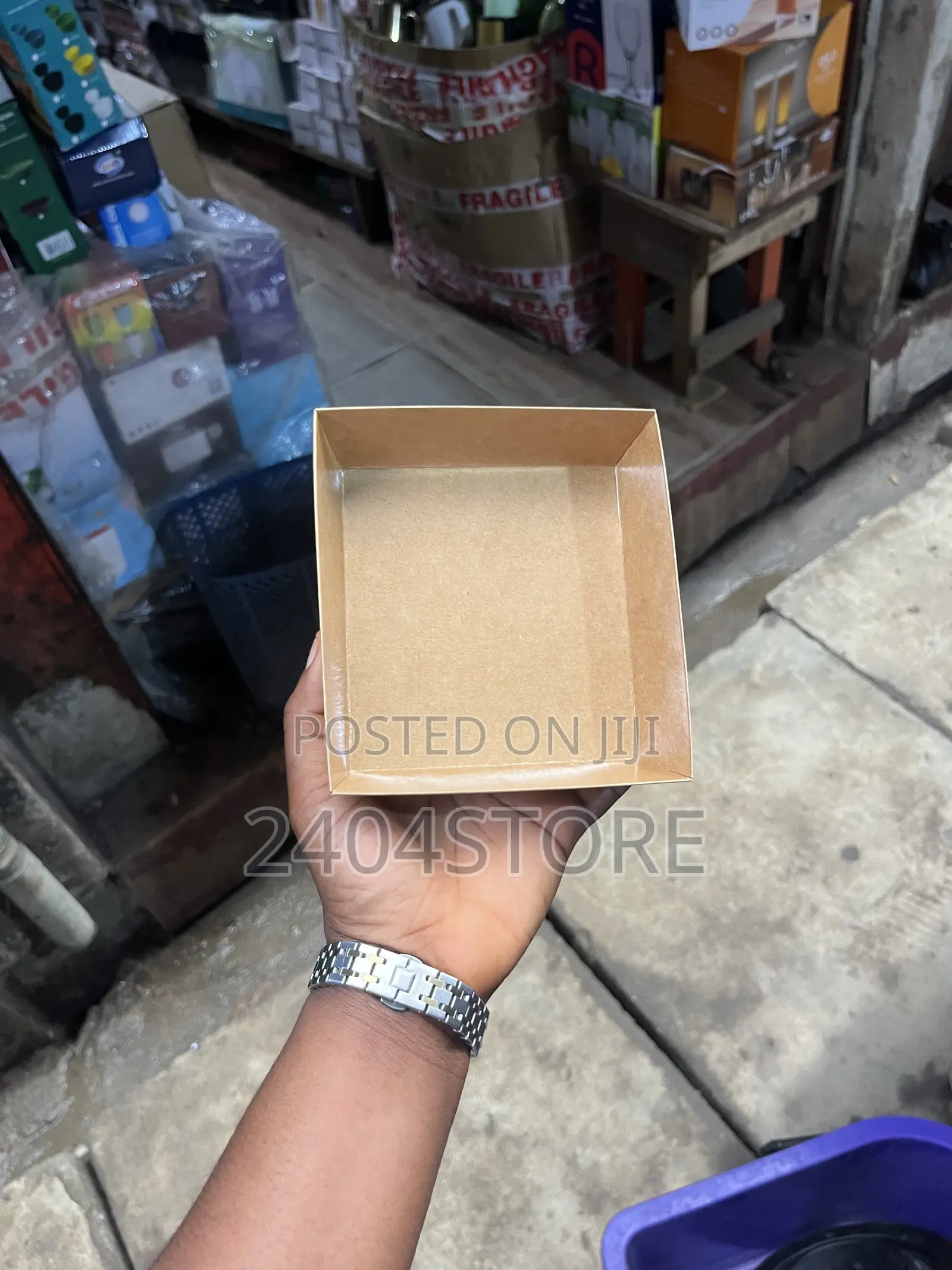 50pcs Disposable Square Pastry Packs