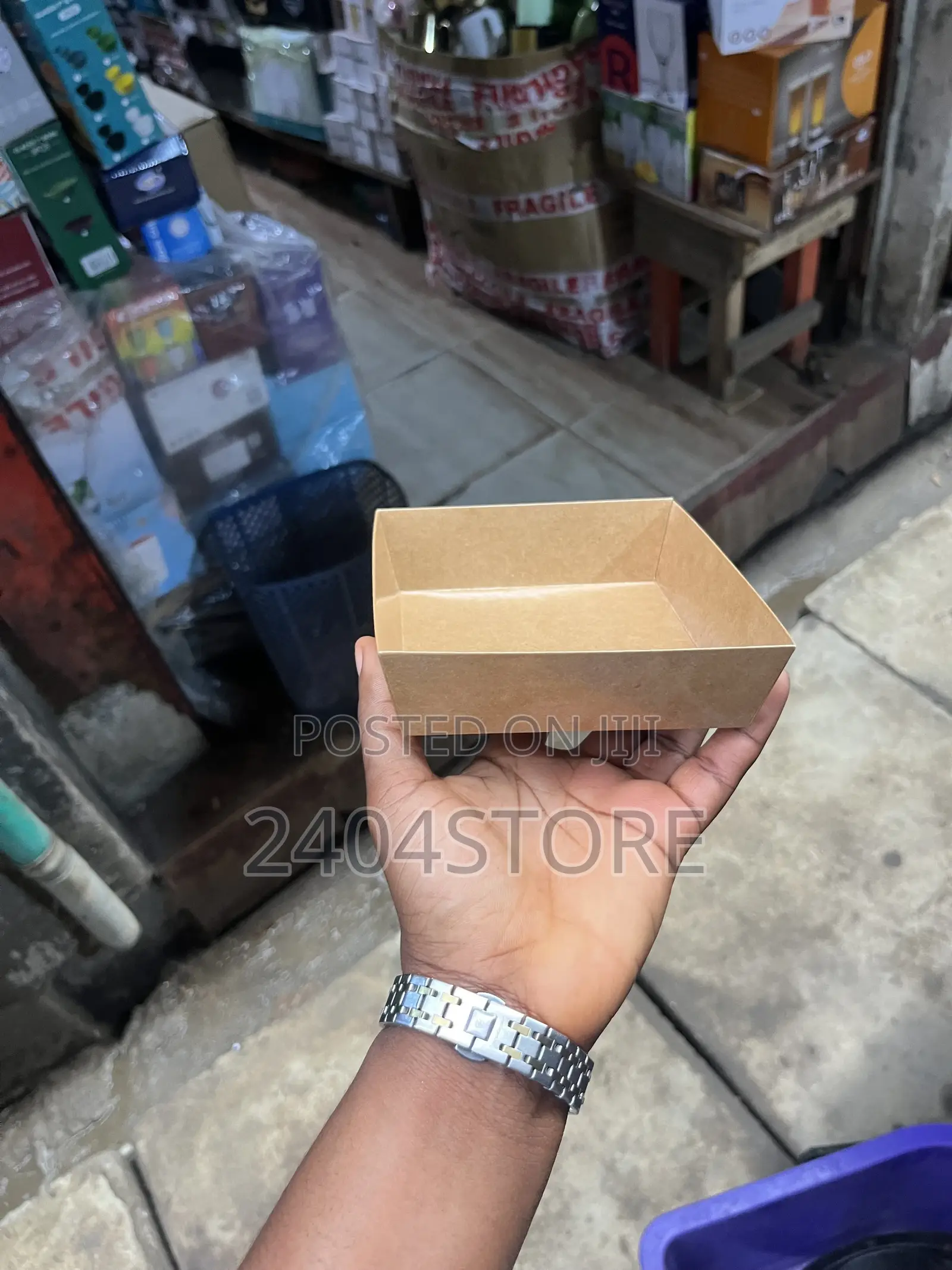 50pcs Disposable Square Pastry Packs