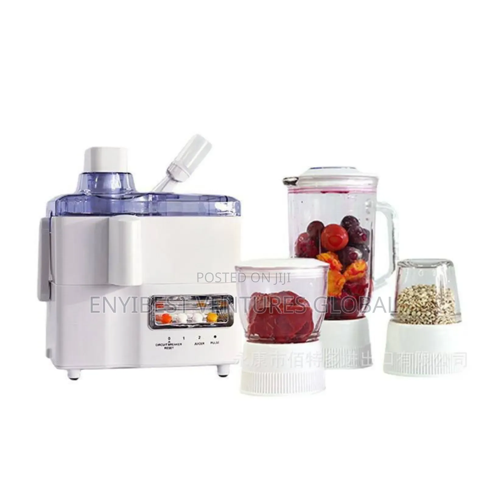 4in1 Silver Crest Food Processor