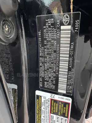 Toyota Camry 2010 Black