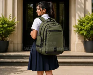 Ouliya High-Quality Waterproof Oxford Laptop, School Travel Backpack