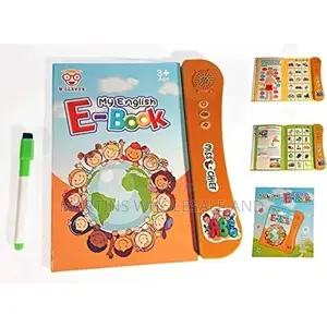 My English E-Book" Is an Interactive Electronic Sound and Learning Toy