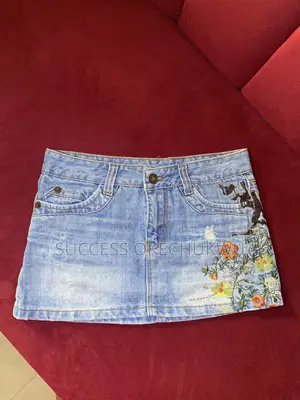 Denim Jean Skirt