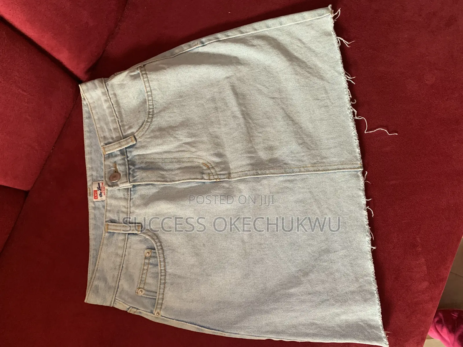 Denim Jean Skirt