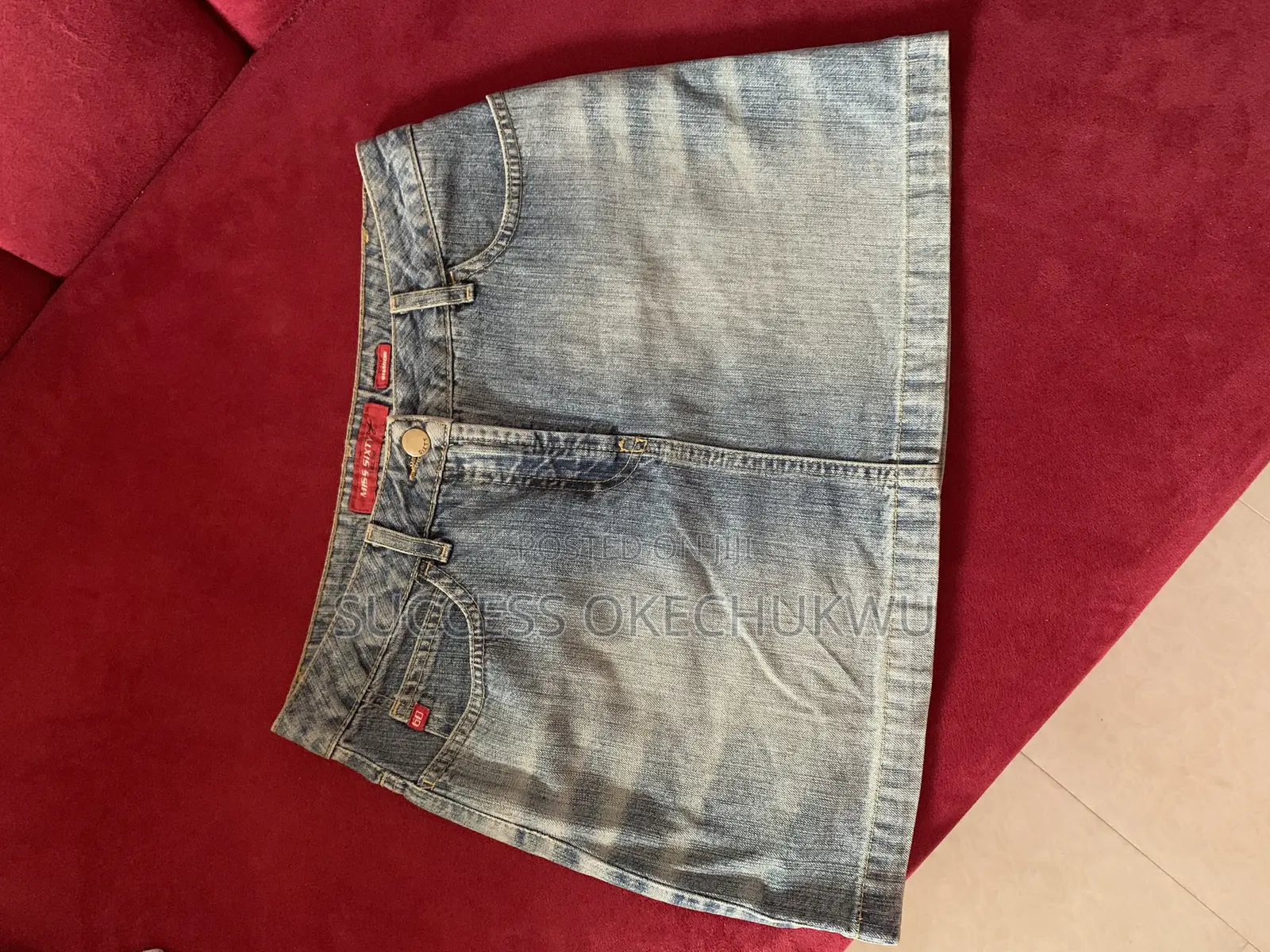 Denim Jean Skirt