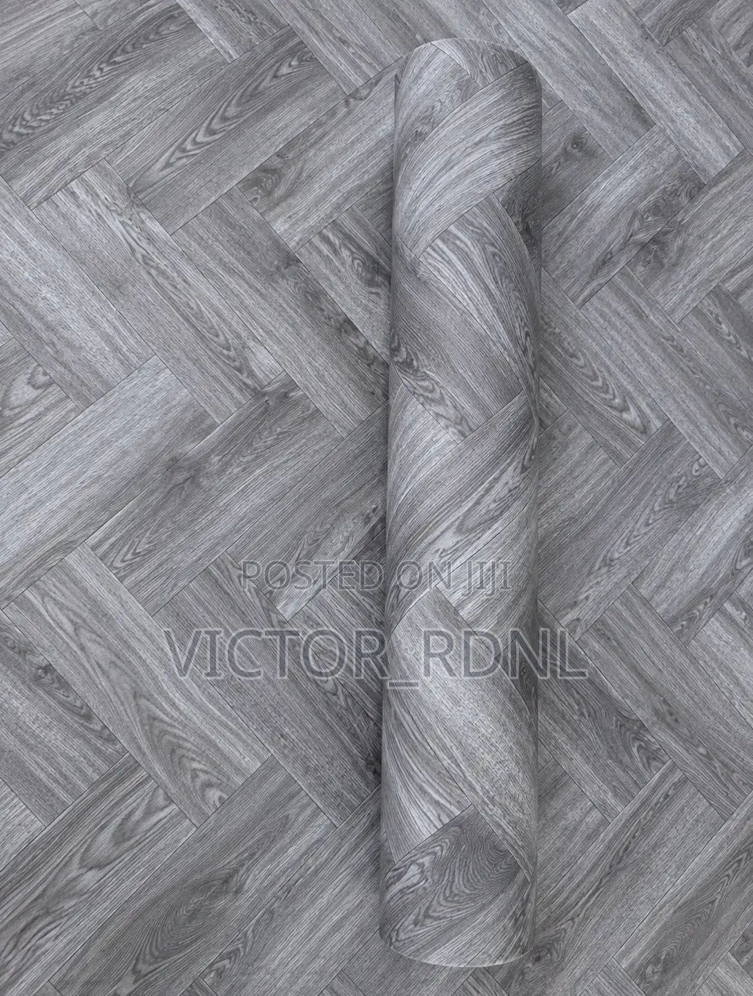Grey Thick Vinyl Carpet