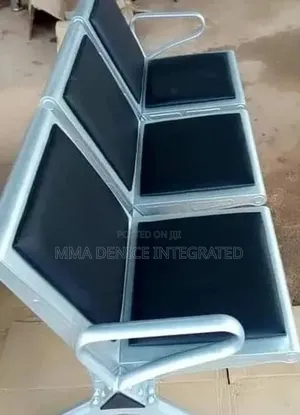 3-Seater Airport Waiting Chair – Office Reception Bench