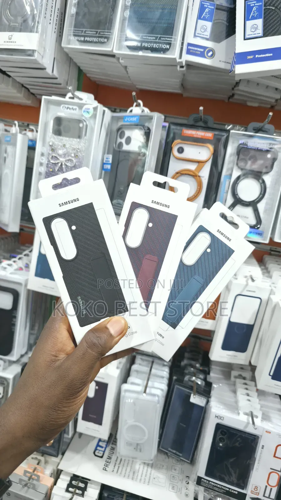 Galaxy Z Fold8 UItra Carbon Standing Case