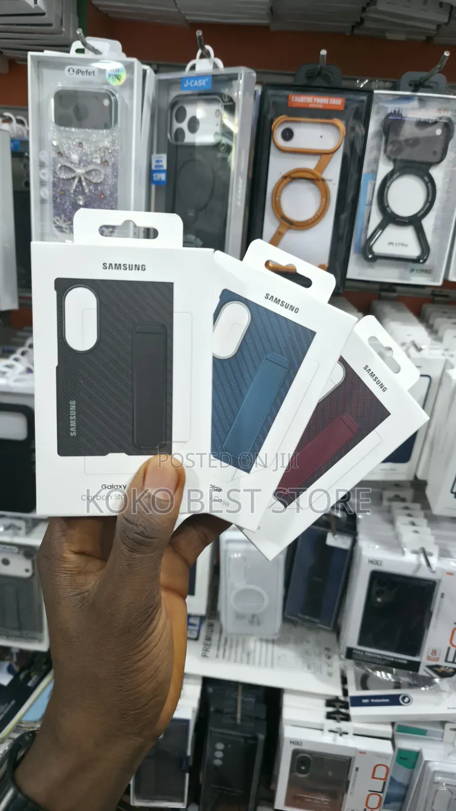 Galaxy Z Fold8 Carbon Standing Case