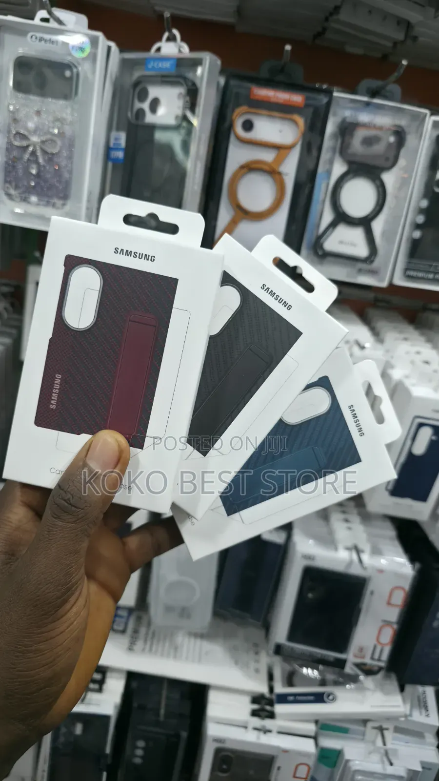 Galaxy Z Fold8 Carbon Standing Case