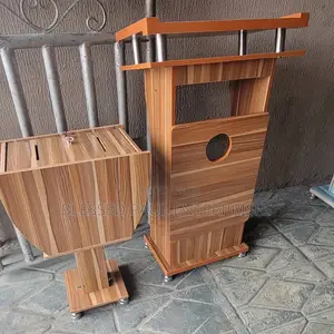 Foreign Wood Pulpit