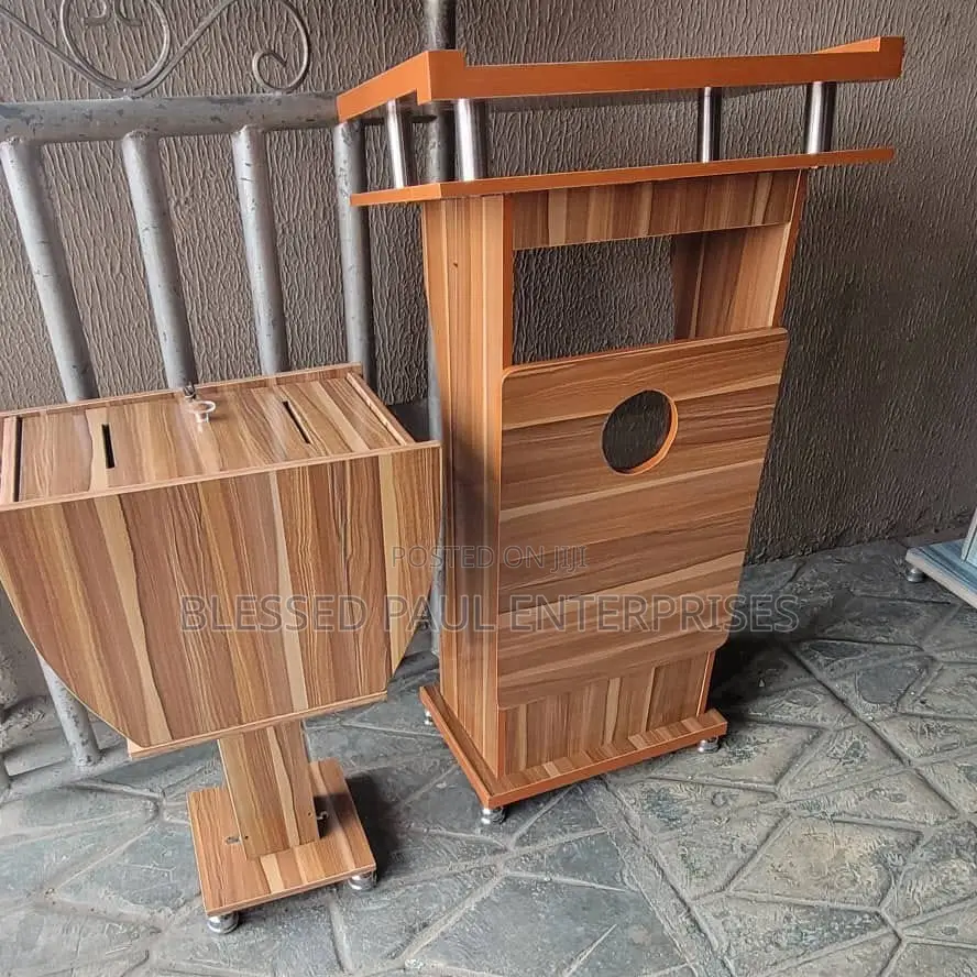 Foreign Wood Pulpit