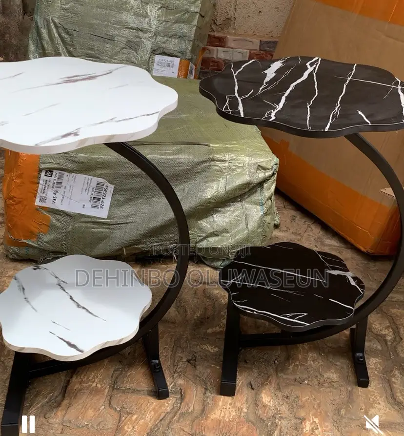 C-Shaped Coffee / Bedside Table