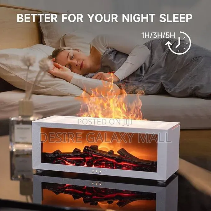 Exclusive Luxury Fireplace Flame Air Diffuser Humidifier