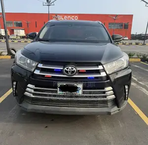 Toyota Highlander Limited V6 4x4 (3.5L 6cyl 6A) 2016 Black