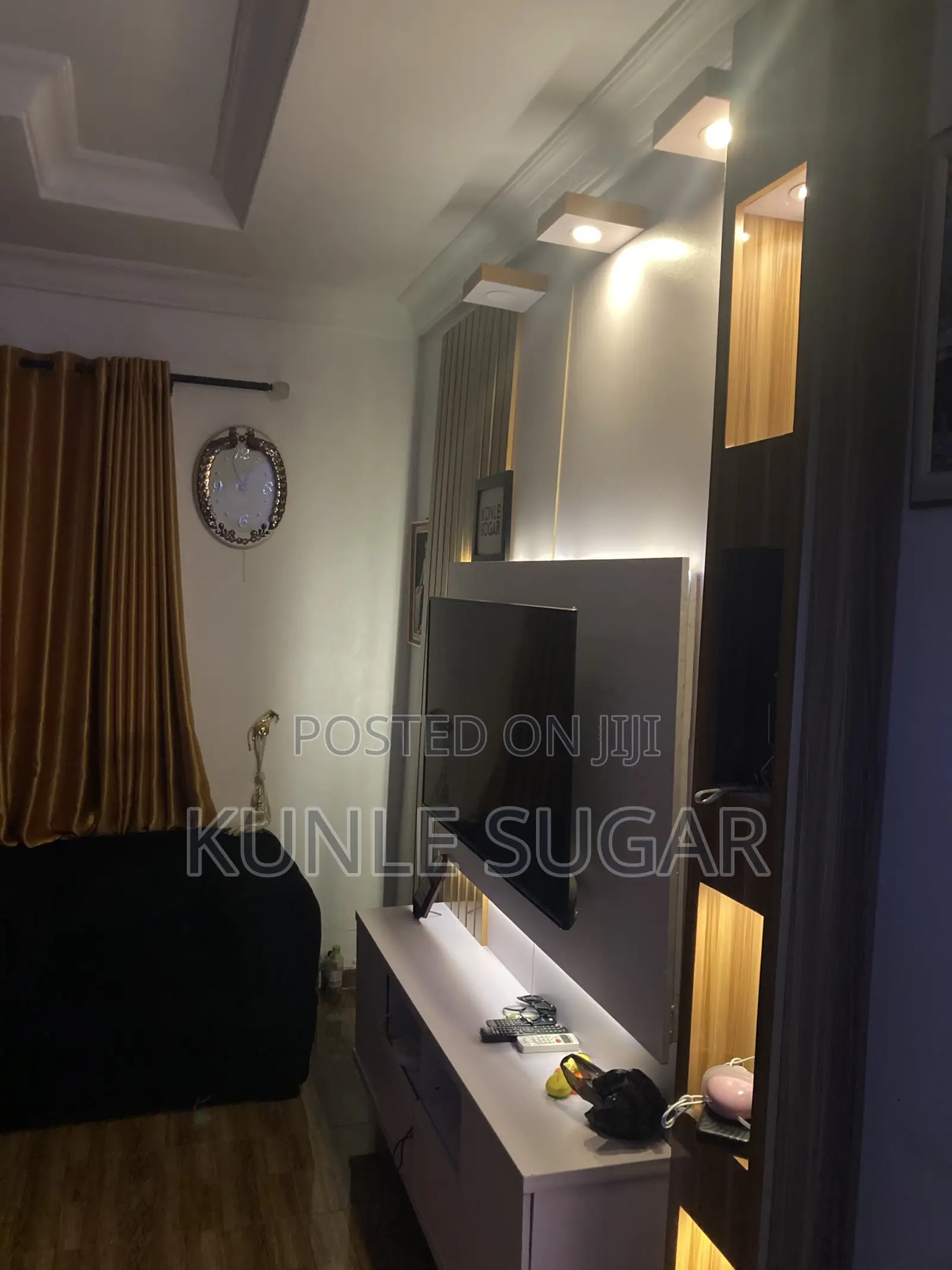 TV Console With Light