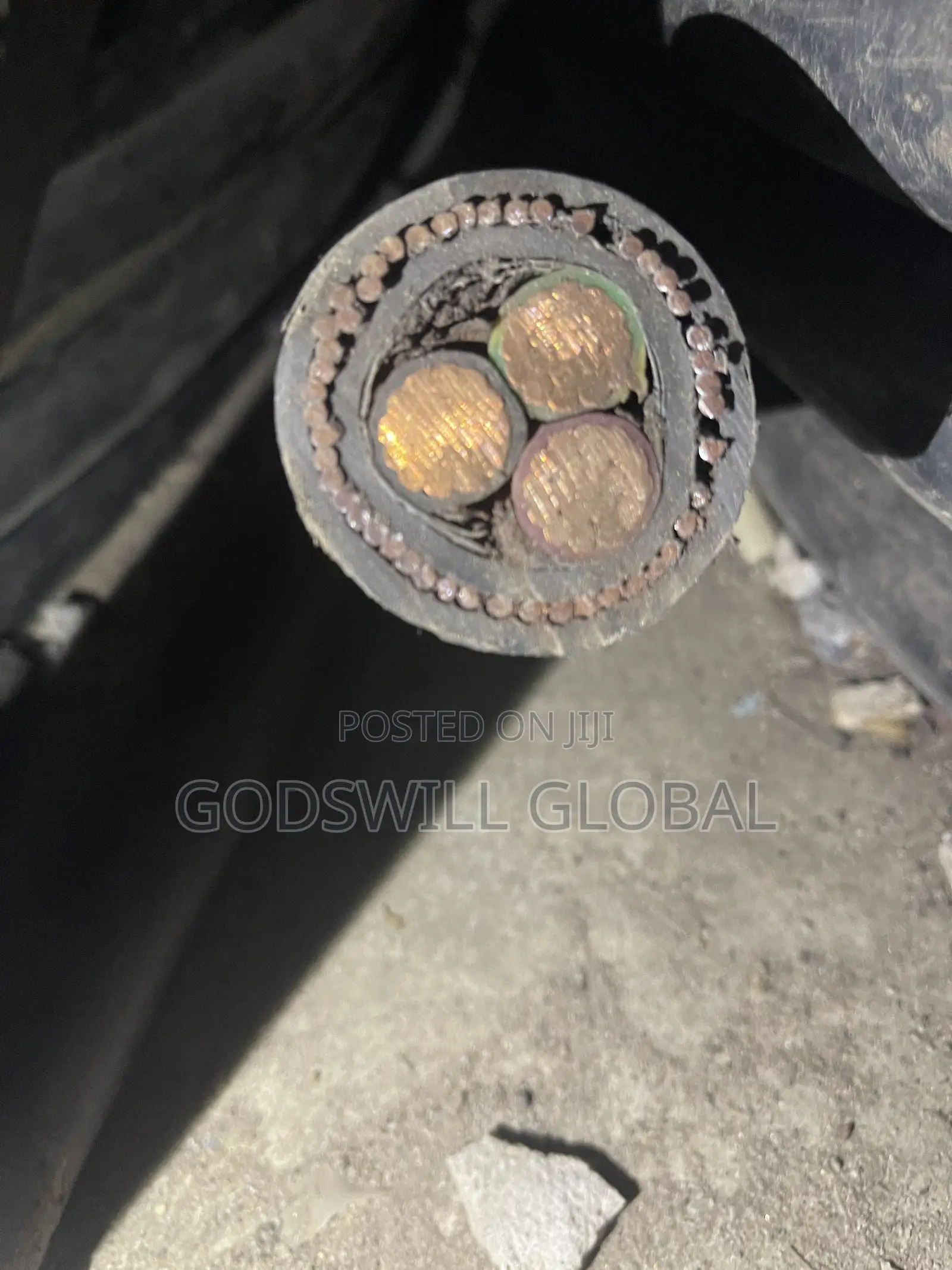95mmx3core Amoured Cable