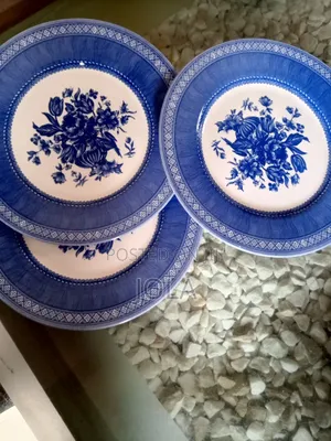 Durable Floral Set Plates