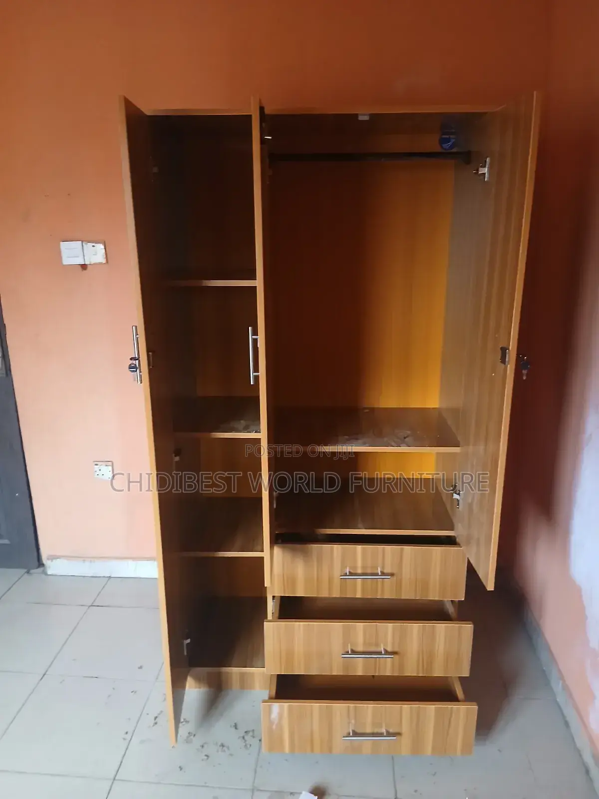 Standard 3ft by 6ft Wardrobe