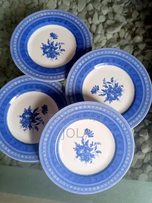 Durable Floral Set Plates