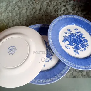 Durable Floral Set Plates