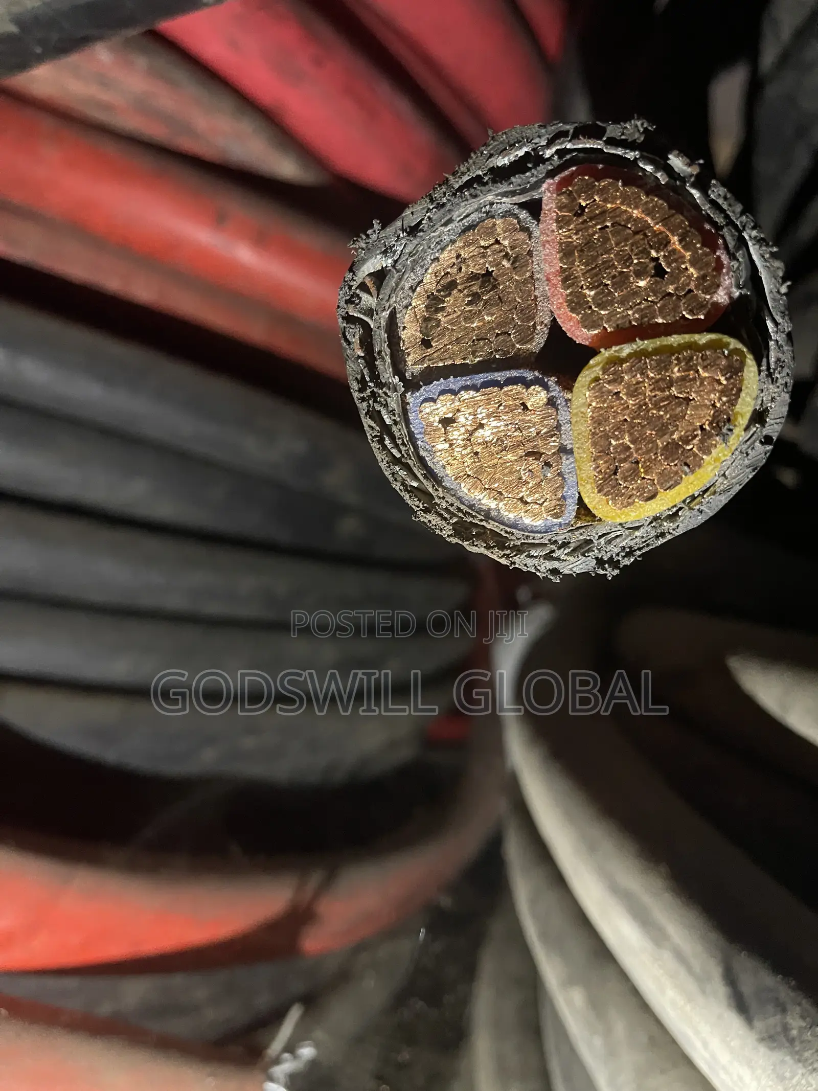 300mmx4core Amoured Cable