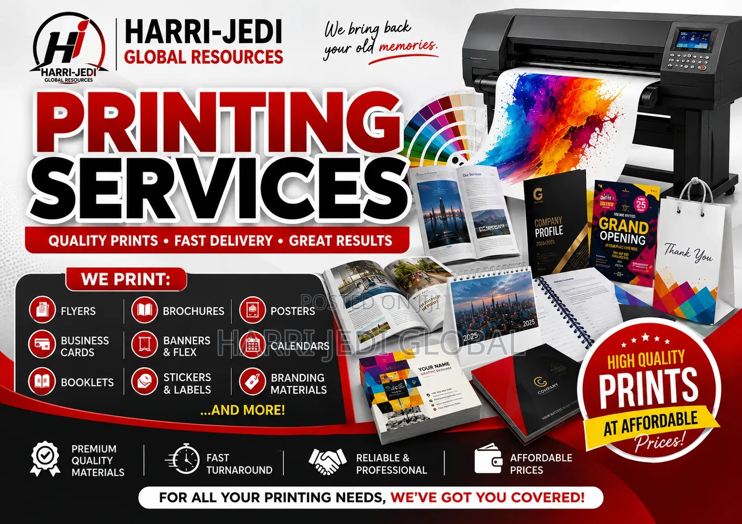 Printing and Monogram
