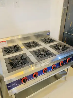 Commercial Cooker 6 Burner