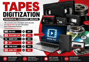 Transfer V.H.S Tape to Digital Files