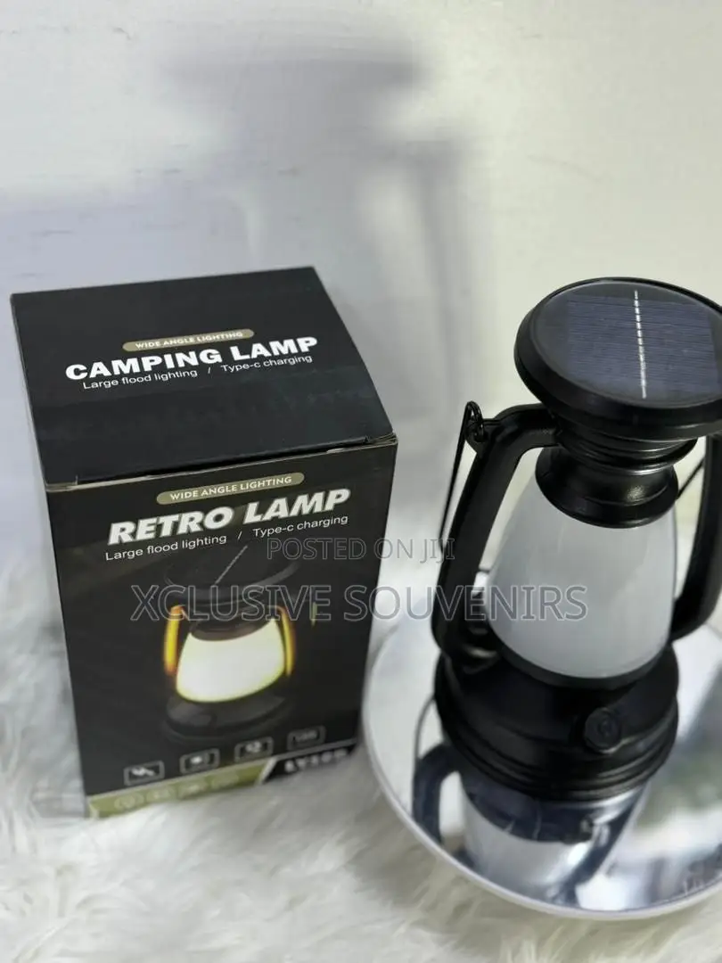 Big Size USB Rechargeable/Solar Portable Camping Lanterns