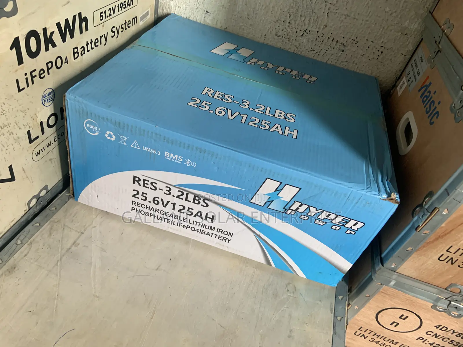 Hyper Power 3.2kwh Lithium Battery 24v