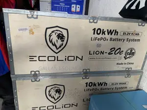 Ecolion 10kwh Lithium Battery 48v