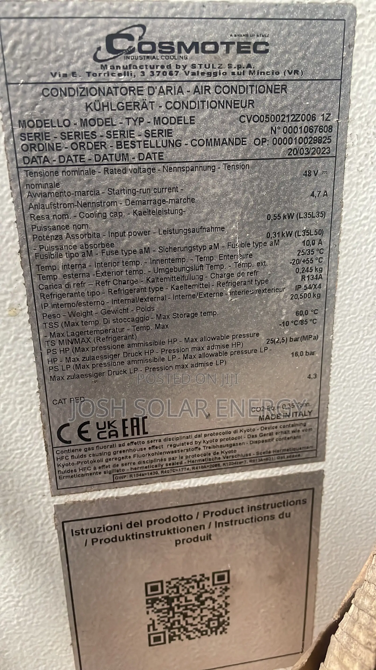 Rectifier Outdoor Coolant