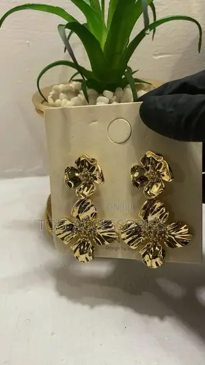 Fashion Women Flower Drop Earring