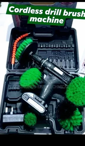 Cordless Drill Brush Machine