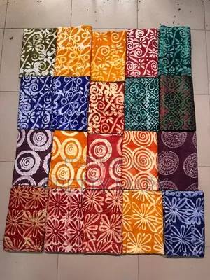 Crep Adire Fabrics